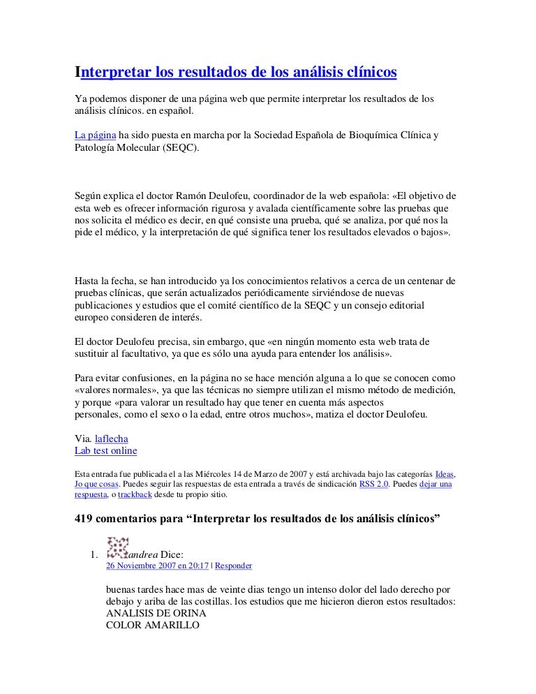 Segmentados bajos que significa